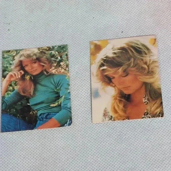 Original 1978 Farrah Fawcett Fan Club card and pictures credit card style - Picture 3 of 4